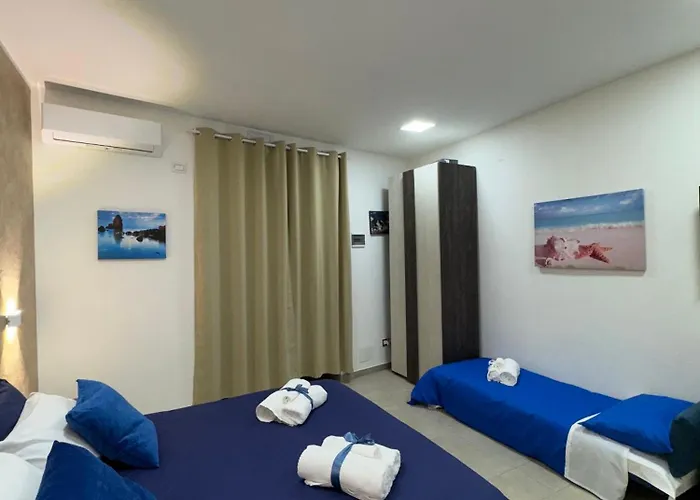 Blue House - Cozy Near The Sea And Historic Center - Sicily Catania